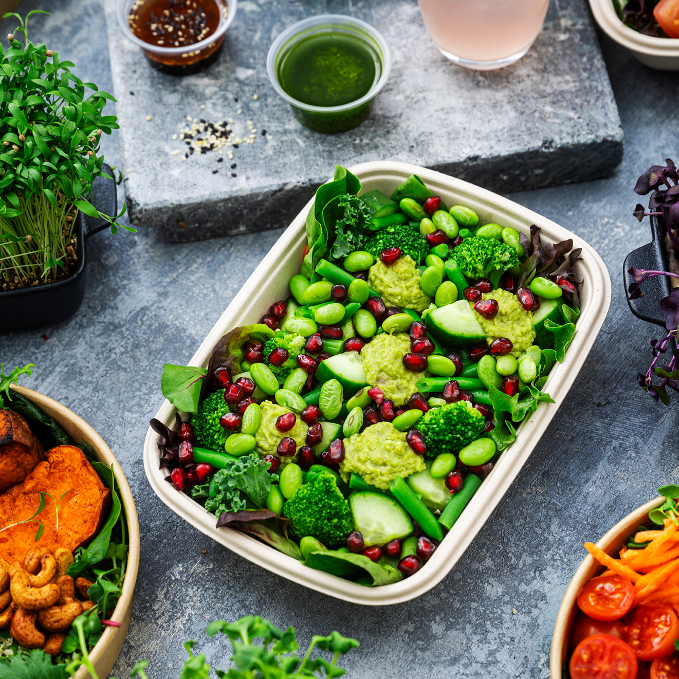 Dagens salat vegansk