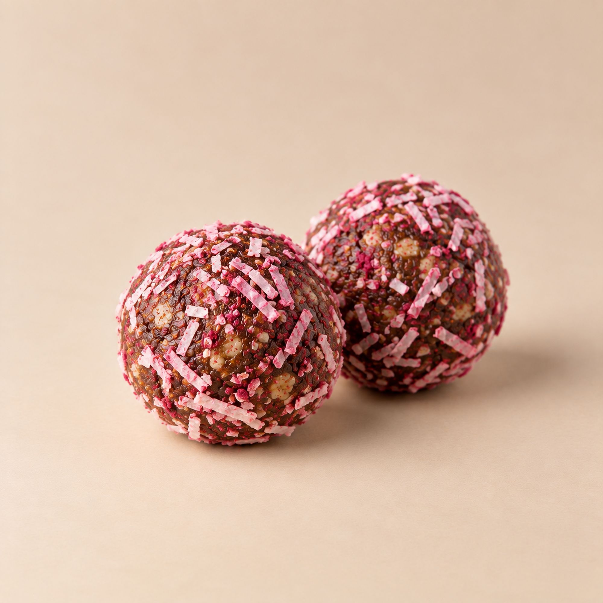 Raw ball bringebær & lakris
