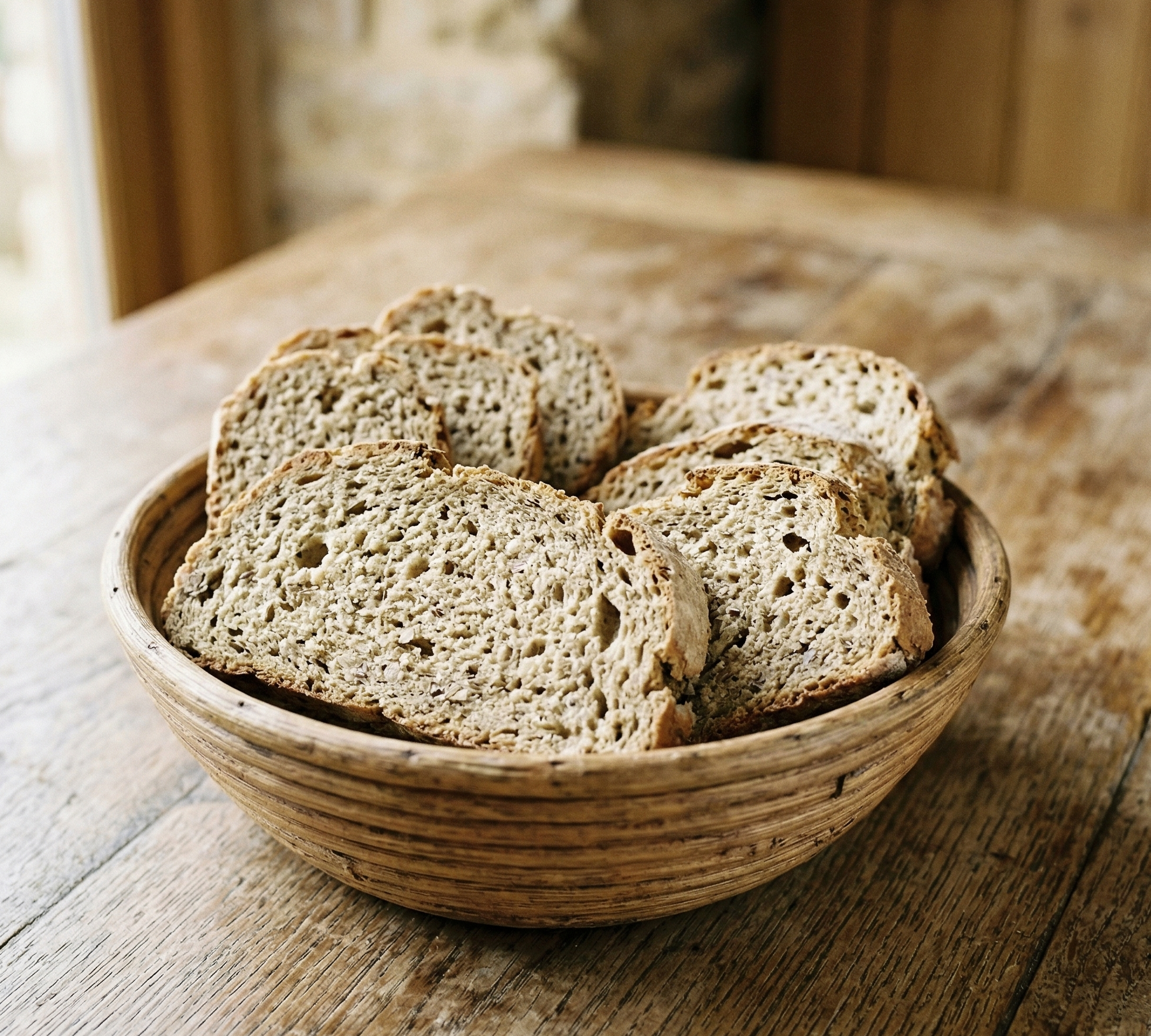 Glutenfritt brød til salat