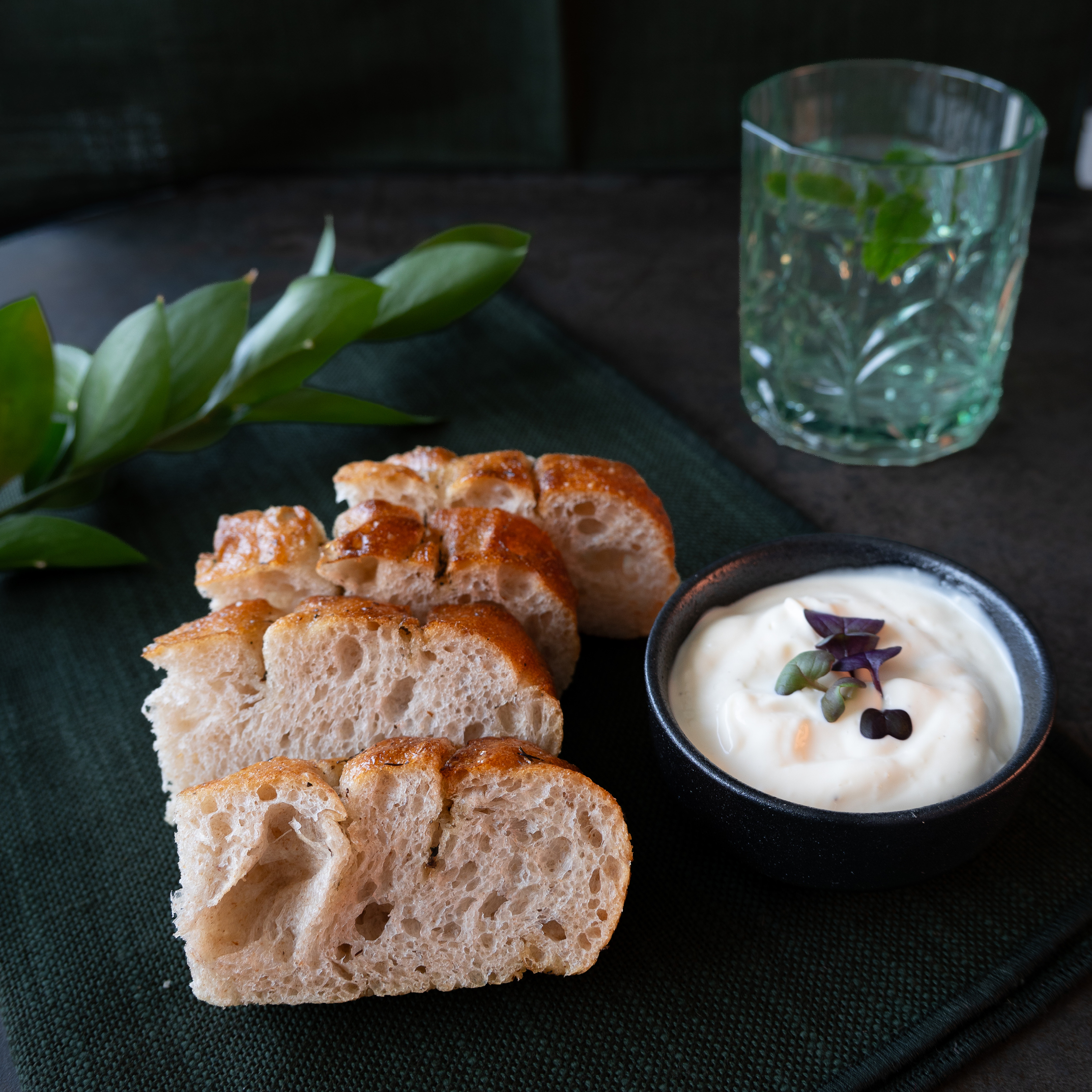 Glutenfritt brød & dipp