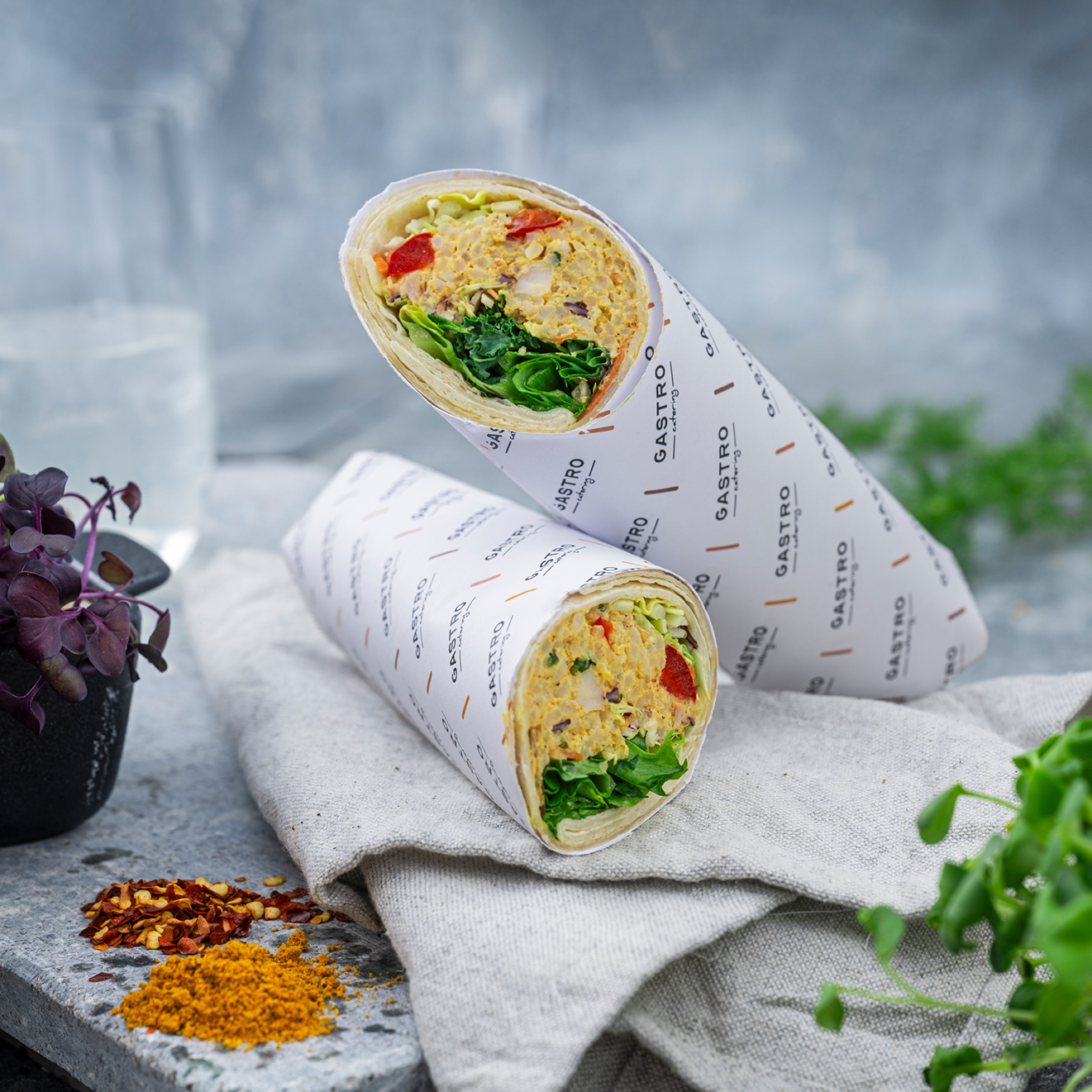 Wrap med kylling